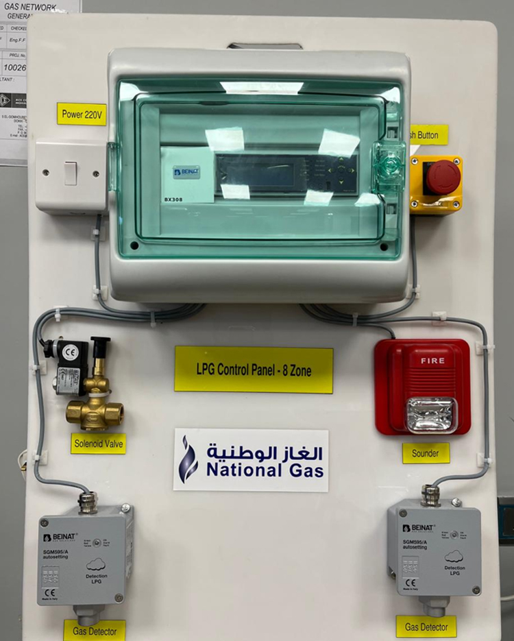 أنظمة كشف الغاز